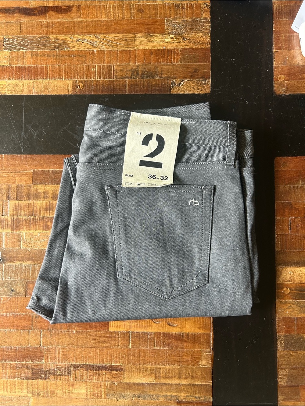 BRAND NEW - Rag & Bone Slim Fit Gray Men’s Jeans